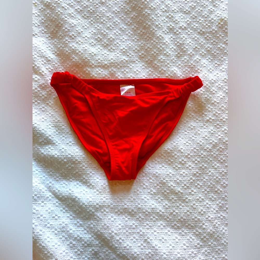 Red bikini bottoms